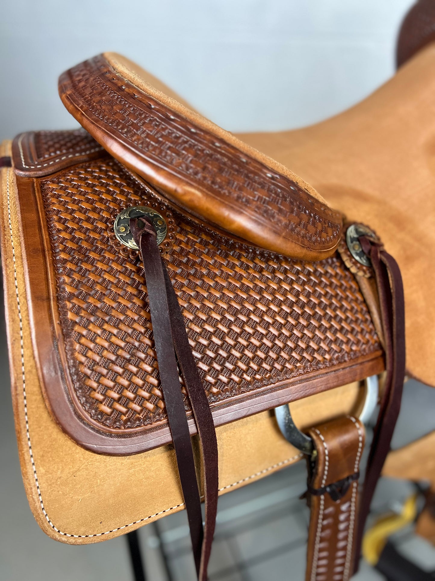 SRS 16in Ranch Cutter Saddle