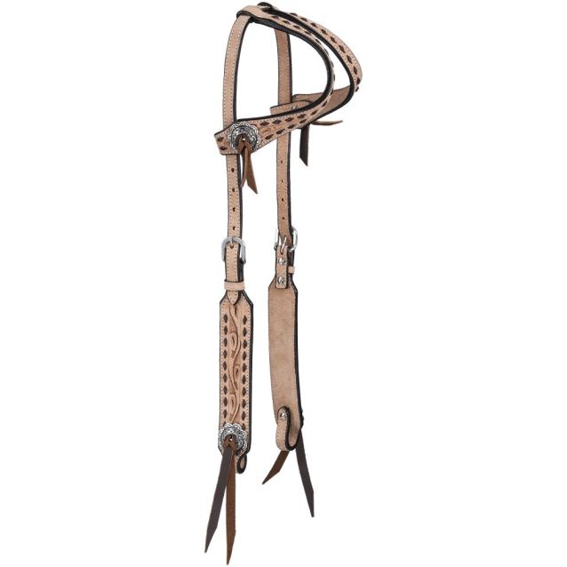 Silver Royal Kirby Double Ear Headstall
