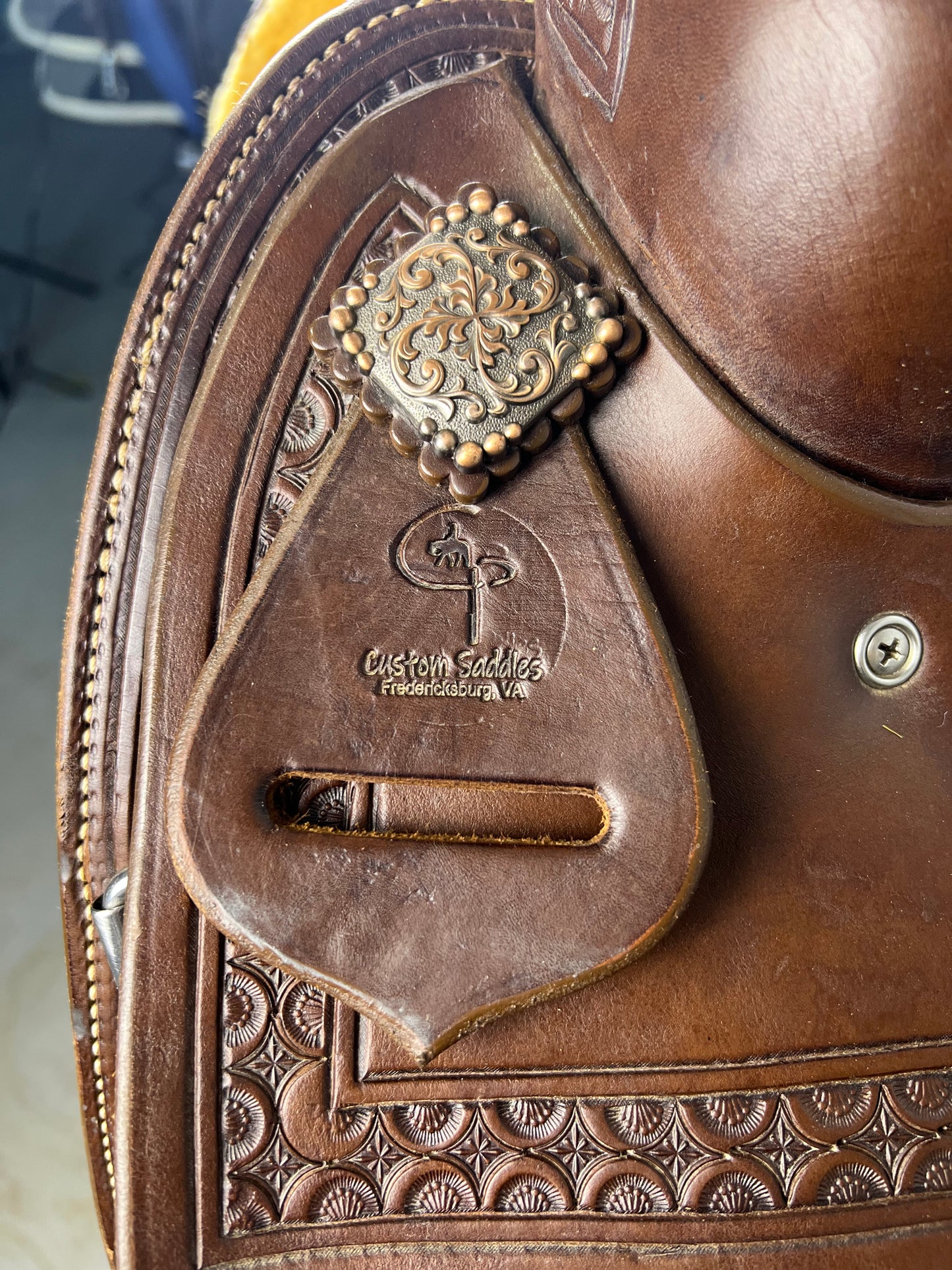 CP Custom 16in Ranch Versatility Saddle