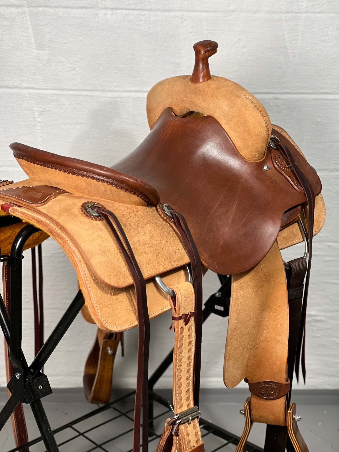 SRS 16in Ranch Cutter Saddle
