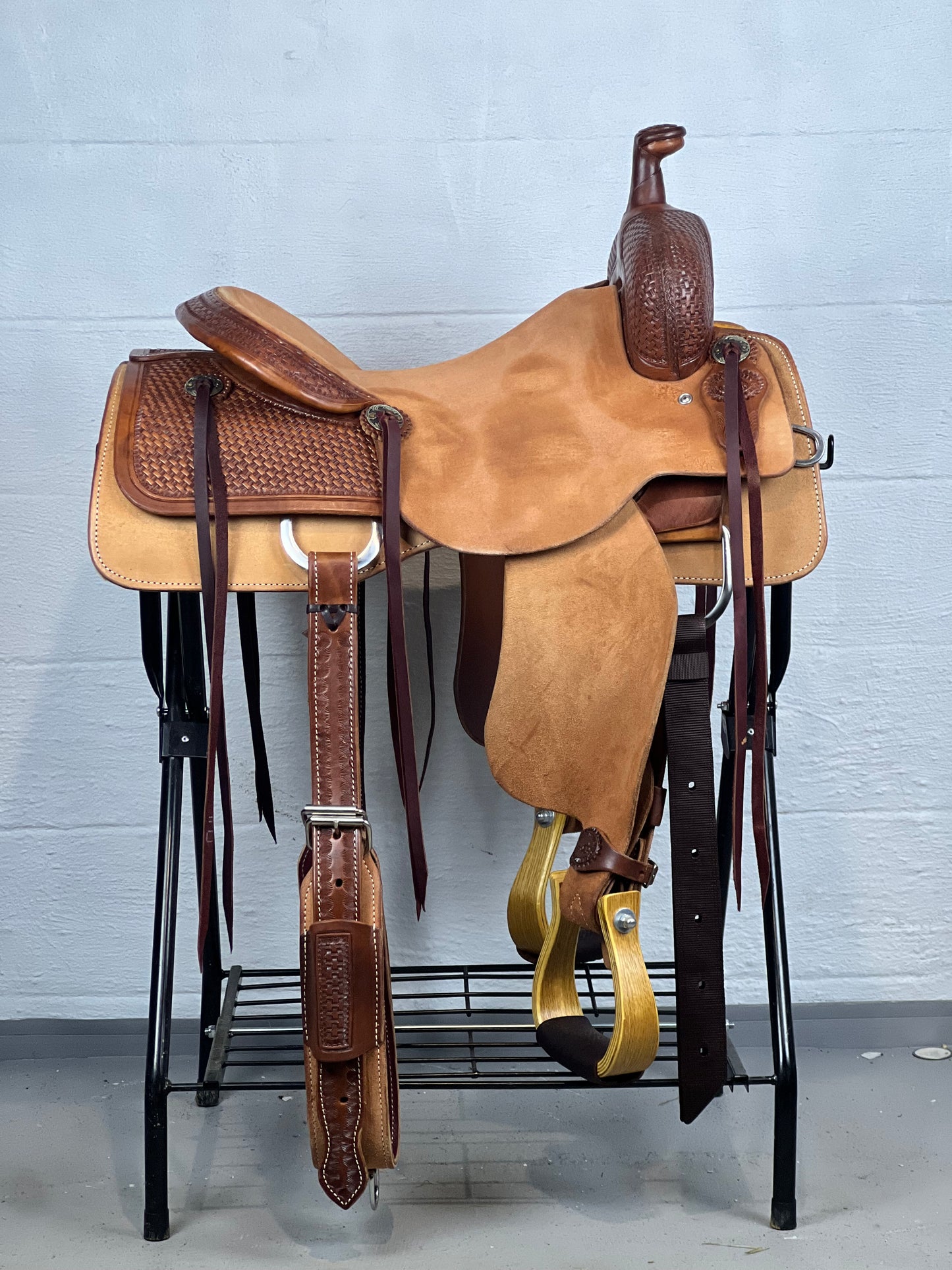 SRS 16in Ranch Cutter Saddle