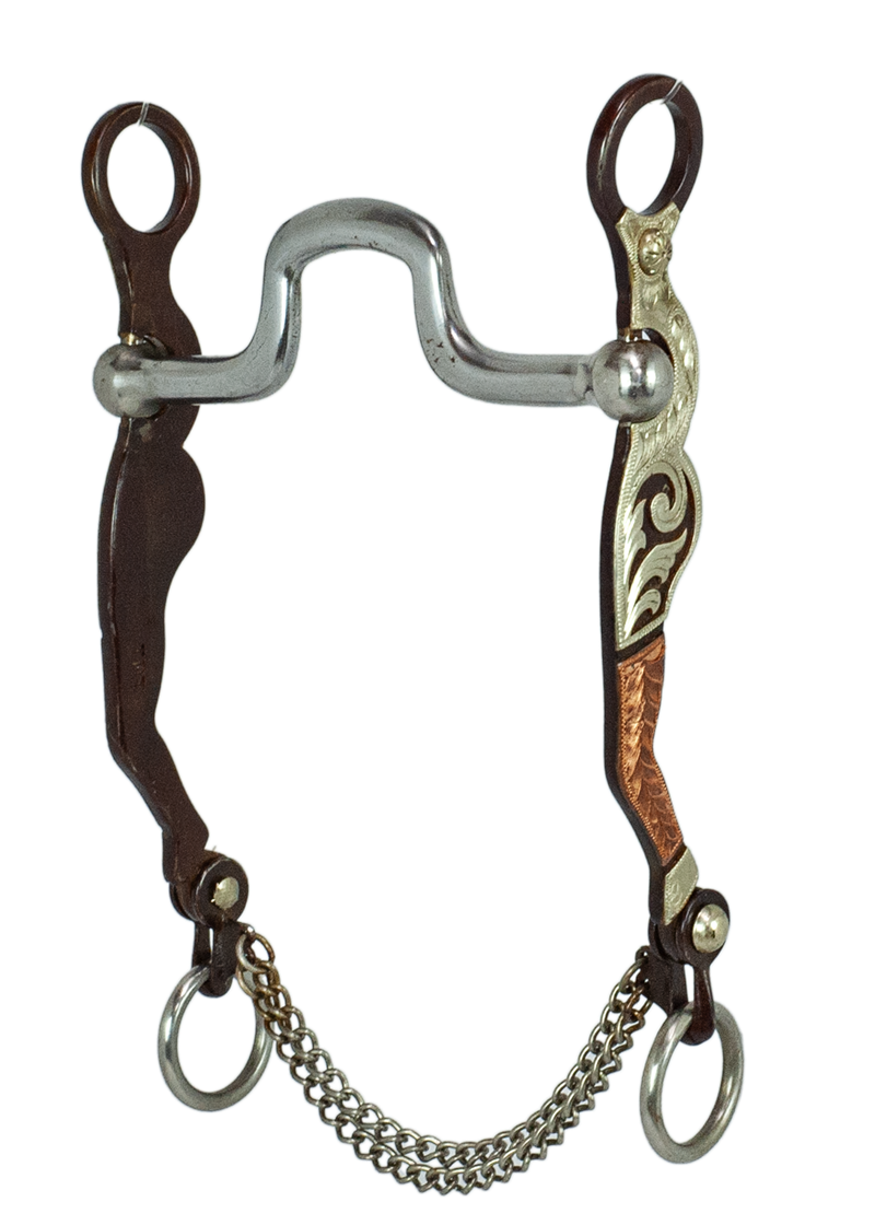 Tyler Antique Gal Leg Shank - Square Port Bit