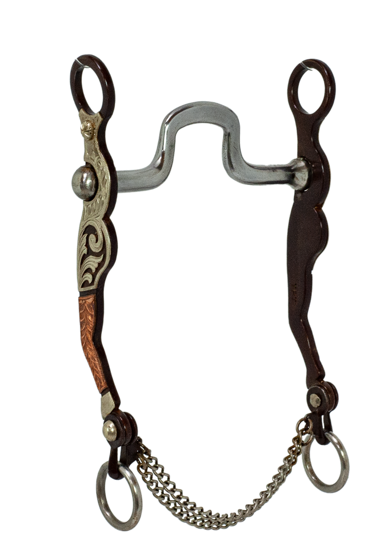 Tyler Antique Gal Leg Shank - Square Port Bit