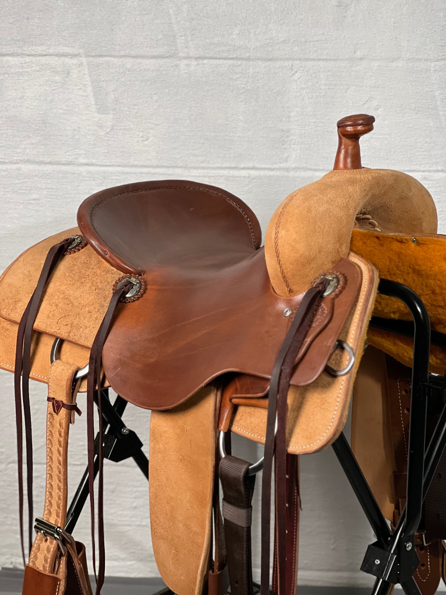 SRS 16in Ranch Cutter Saddle