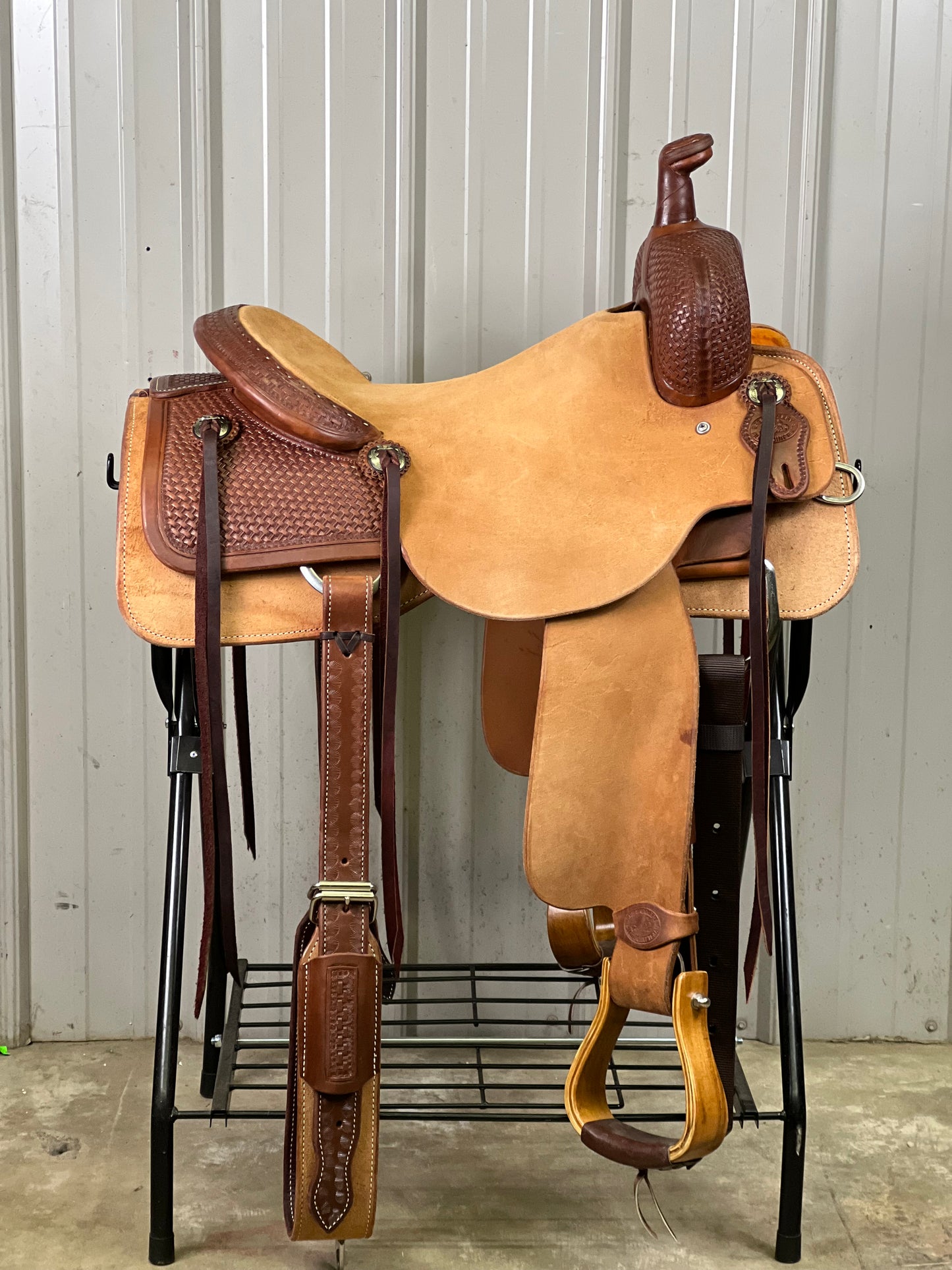 SRS 16in Ranch Cutter Saddle