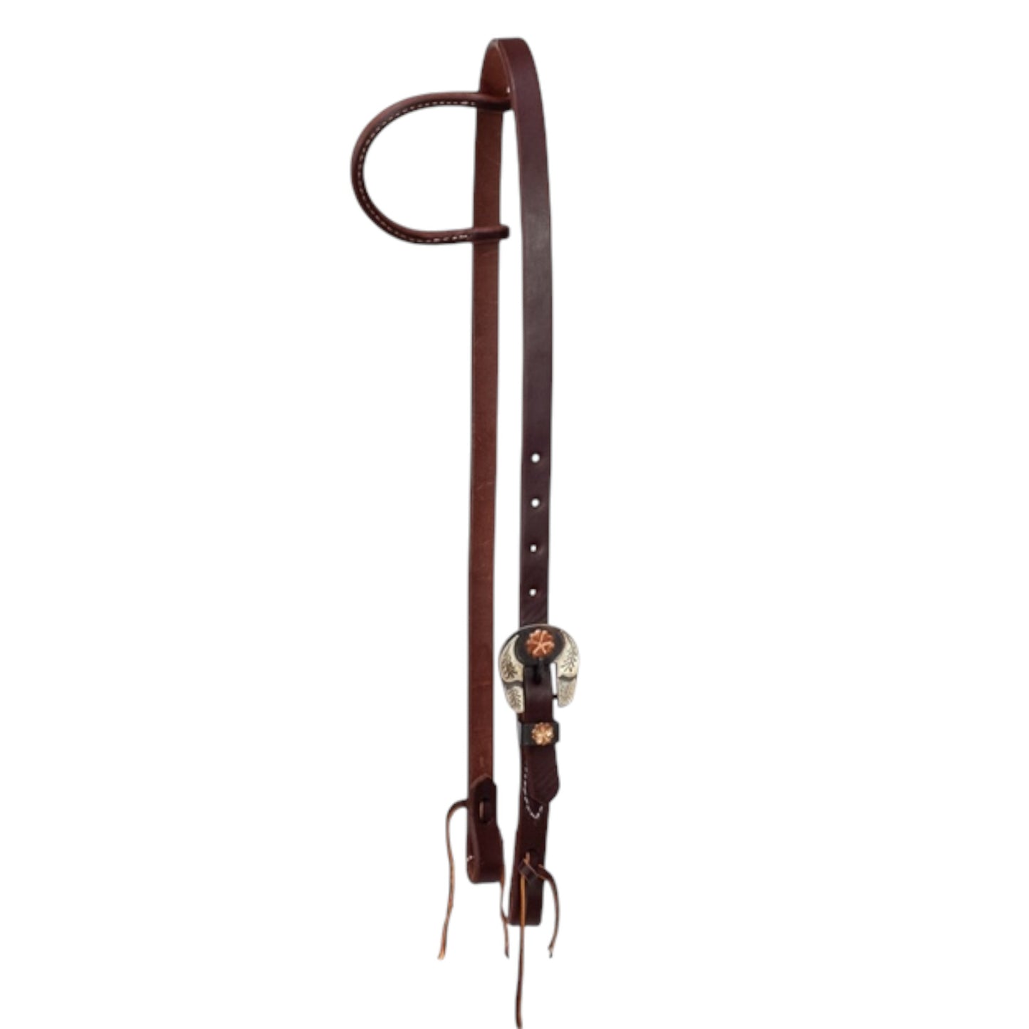 3/4” Fancy Buckle Slip Ear Headstall