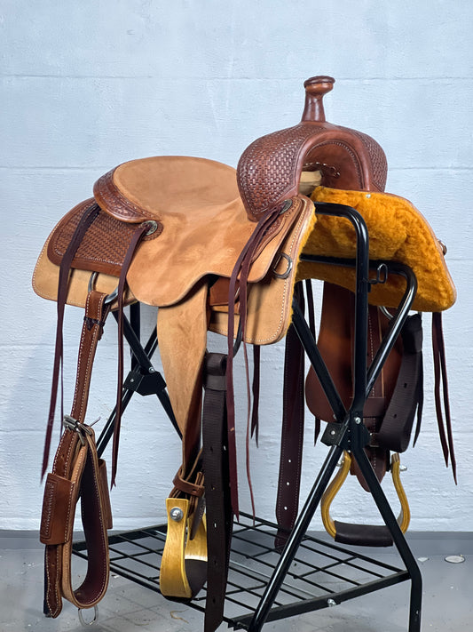 SRS 16in Ranch Cutter Saddle