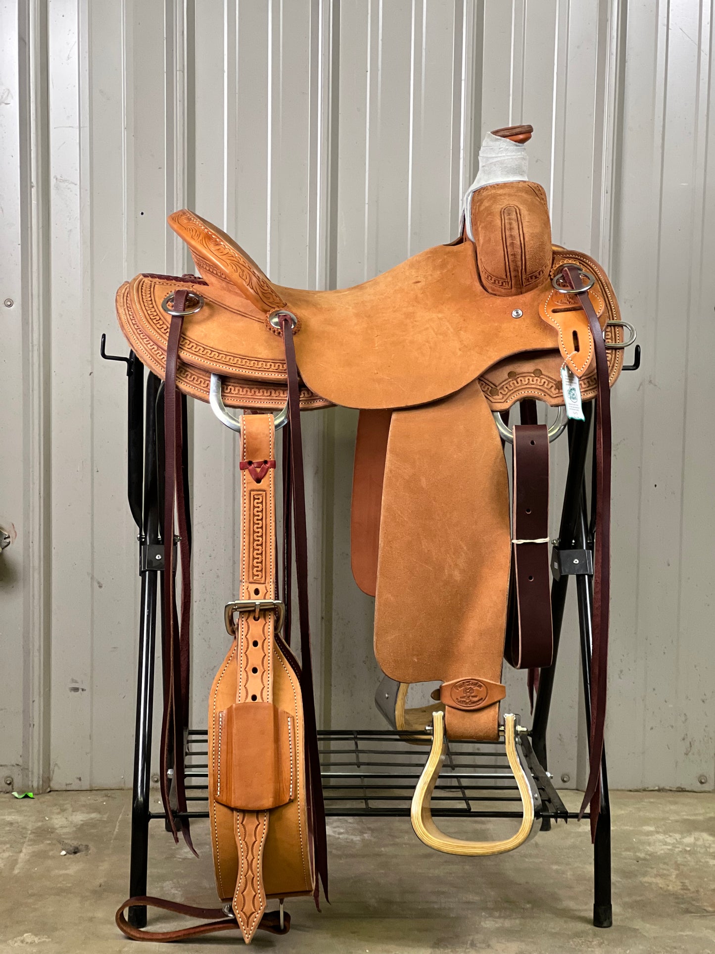 Paul Taylor 15 1/2in Ranch Saddle