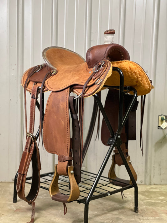 SRS 15 1/2in Cowboy Saddle