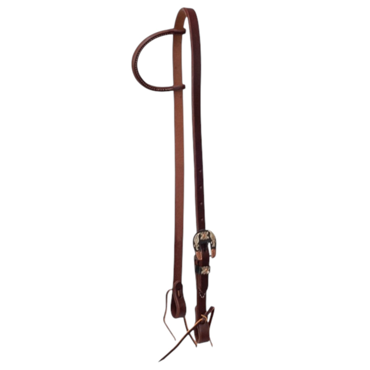 3/4” Fancy Buckle Slip Ear Headstall
