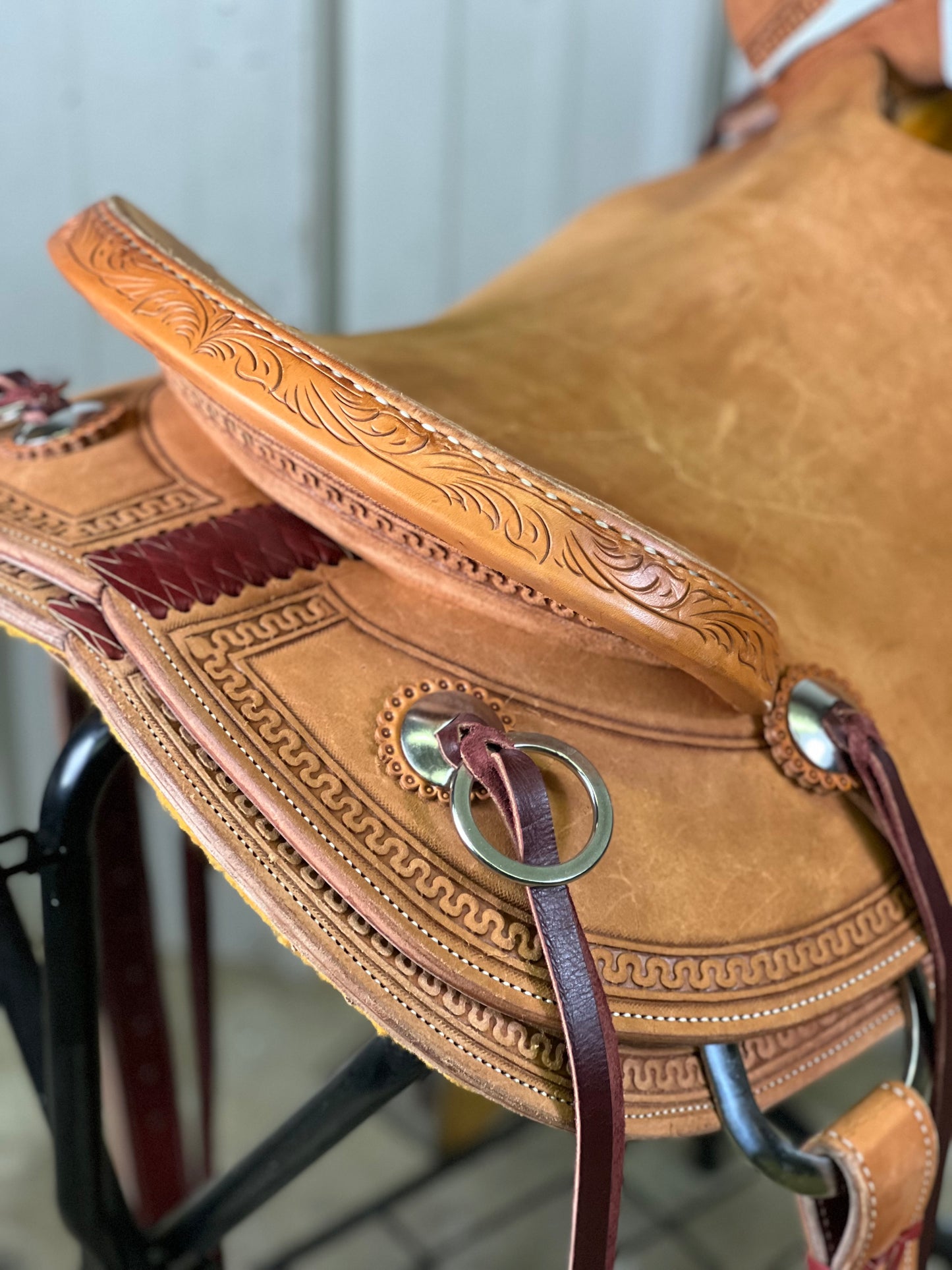 Paul Taylor 15 1/2in Ranch Saddle