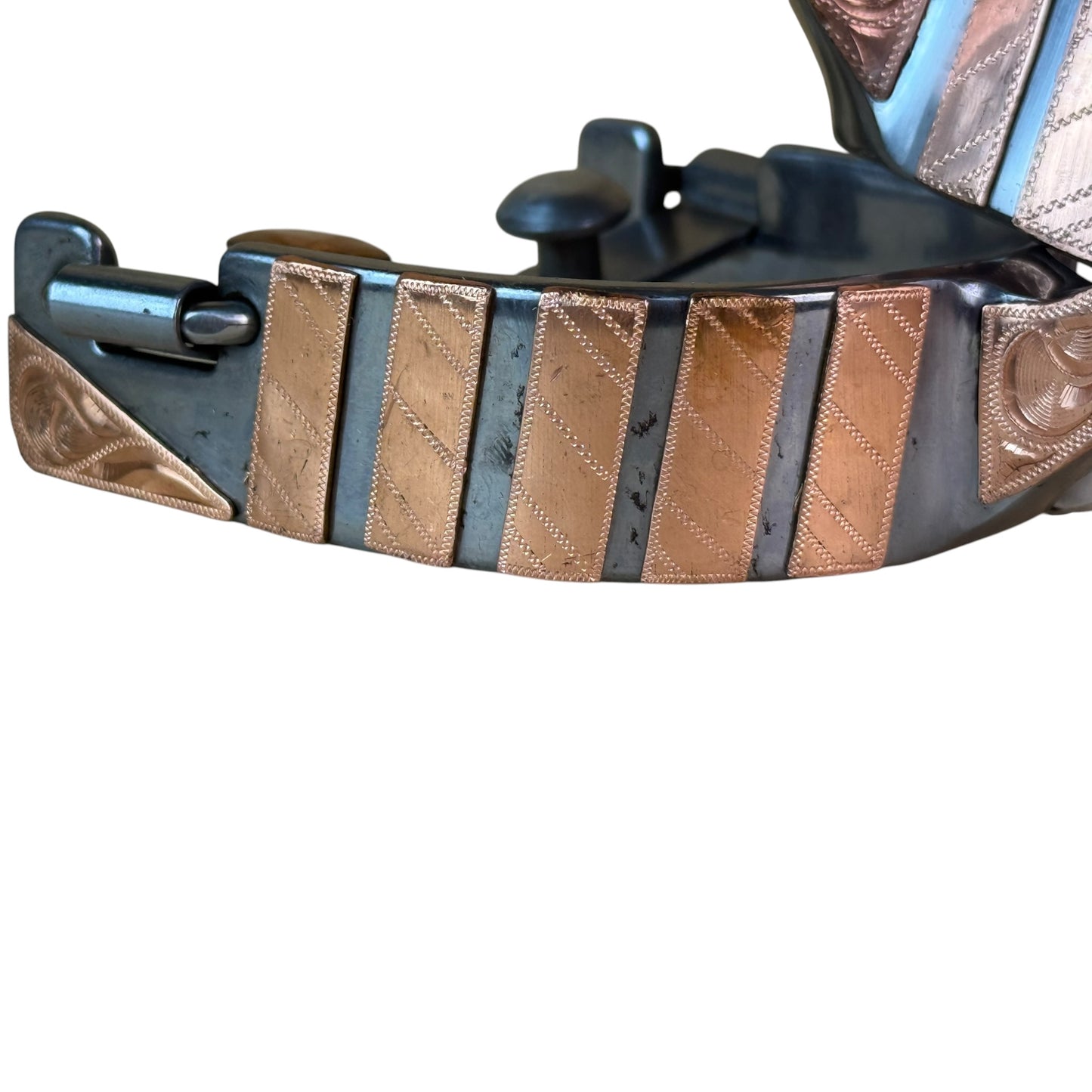 Men's Striped Copper Spurs