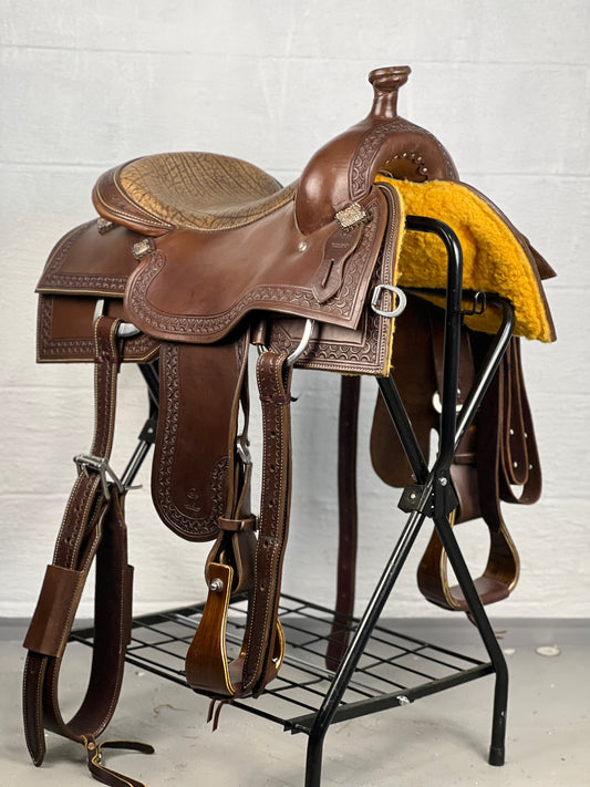 CP Custom 16in Ranch Versatility Saddle