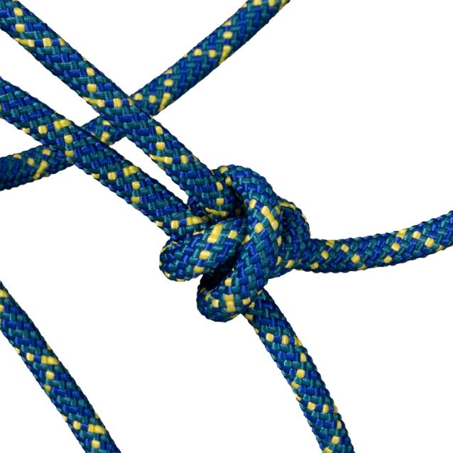 Tough1 Tri-Color Rope Halter with Lead (Royal Blue)