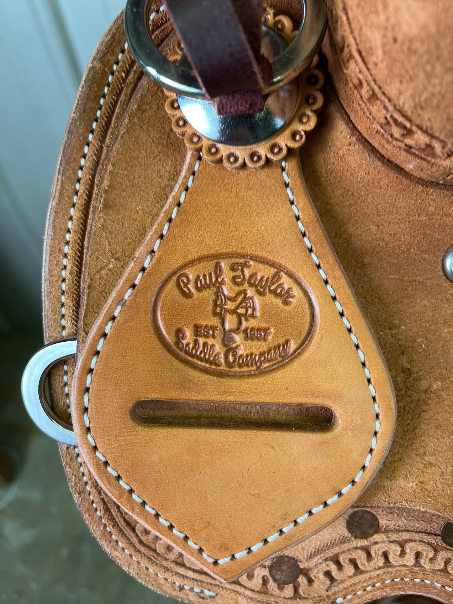 Paul Taylor 15 1/2in Ranch Saddle
