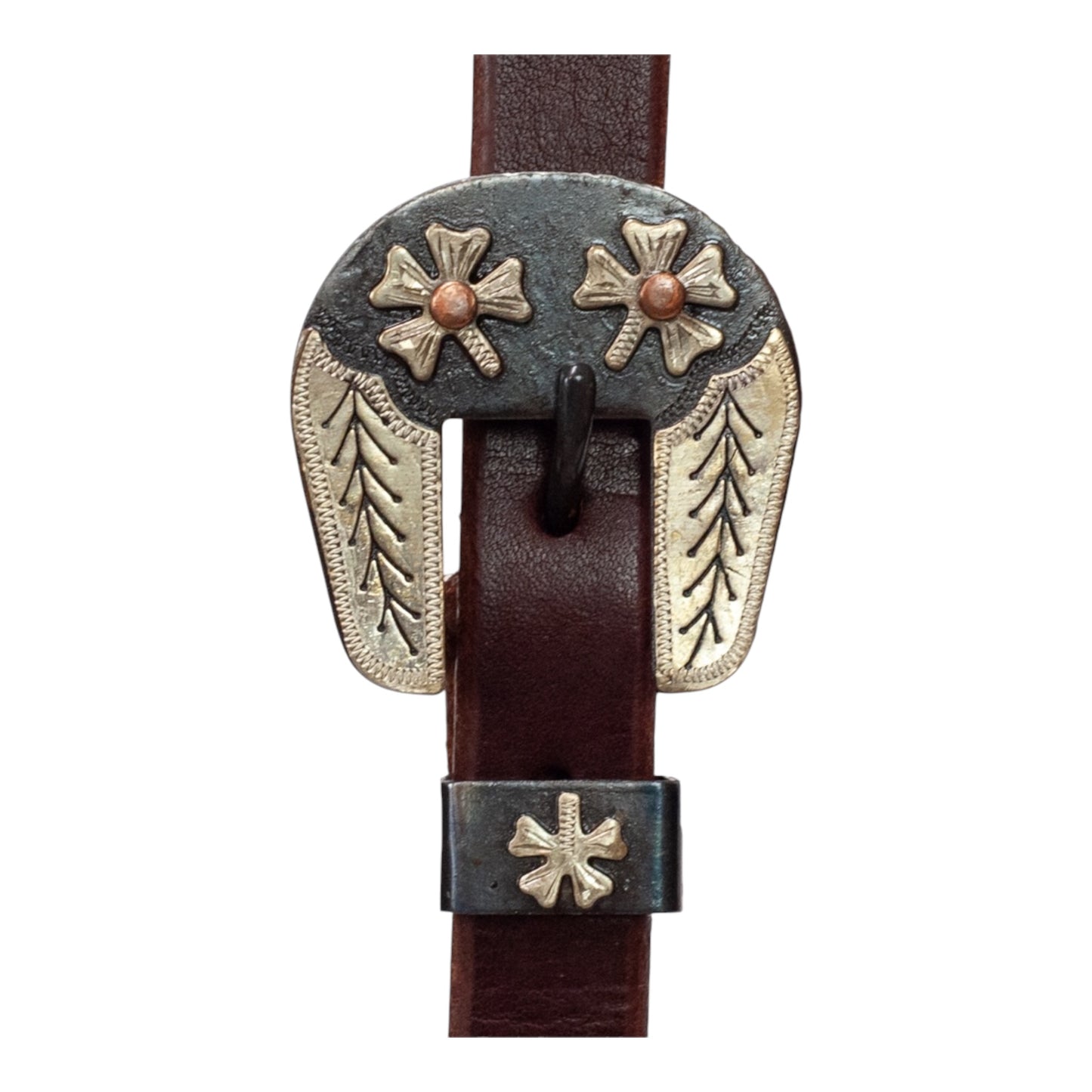 3/4” Fancy Buckle Slip Ear Headstall