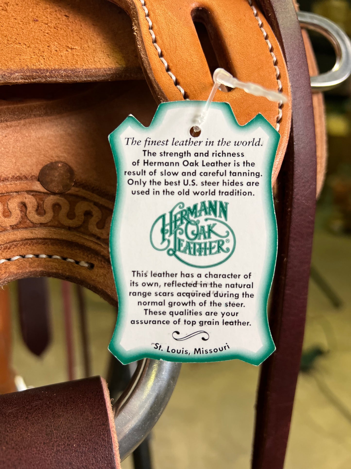 Paul Taylor 15 1/2in Ranch Saddle