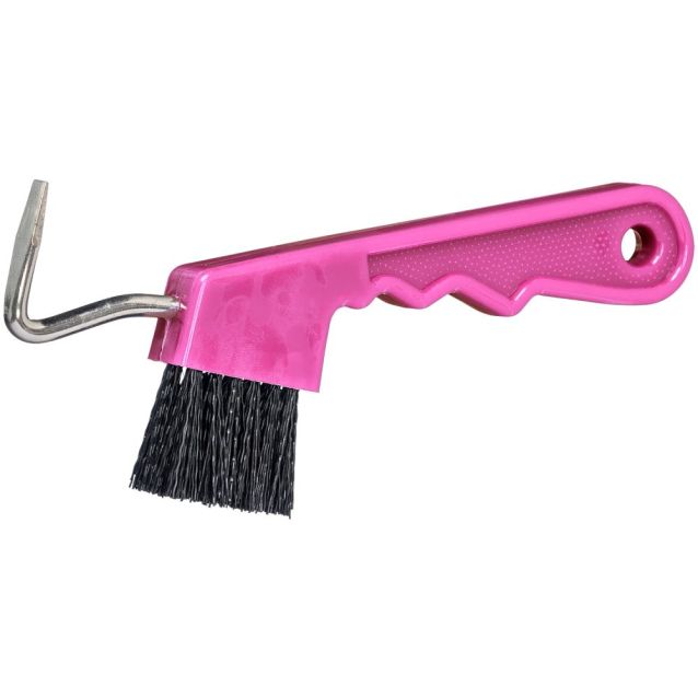 Tough1 Easy Grip Hoof Pick/Brush Combination