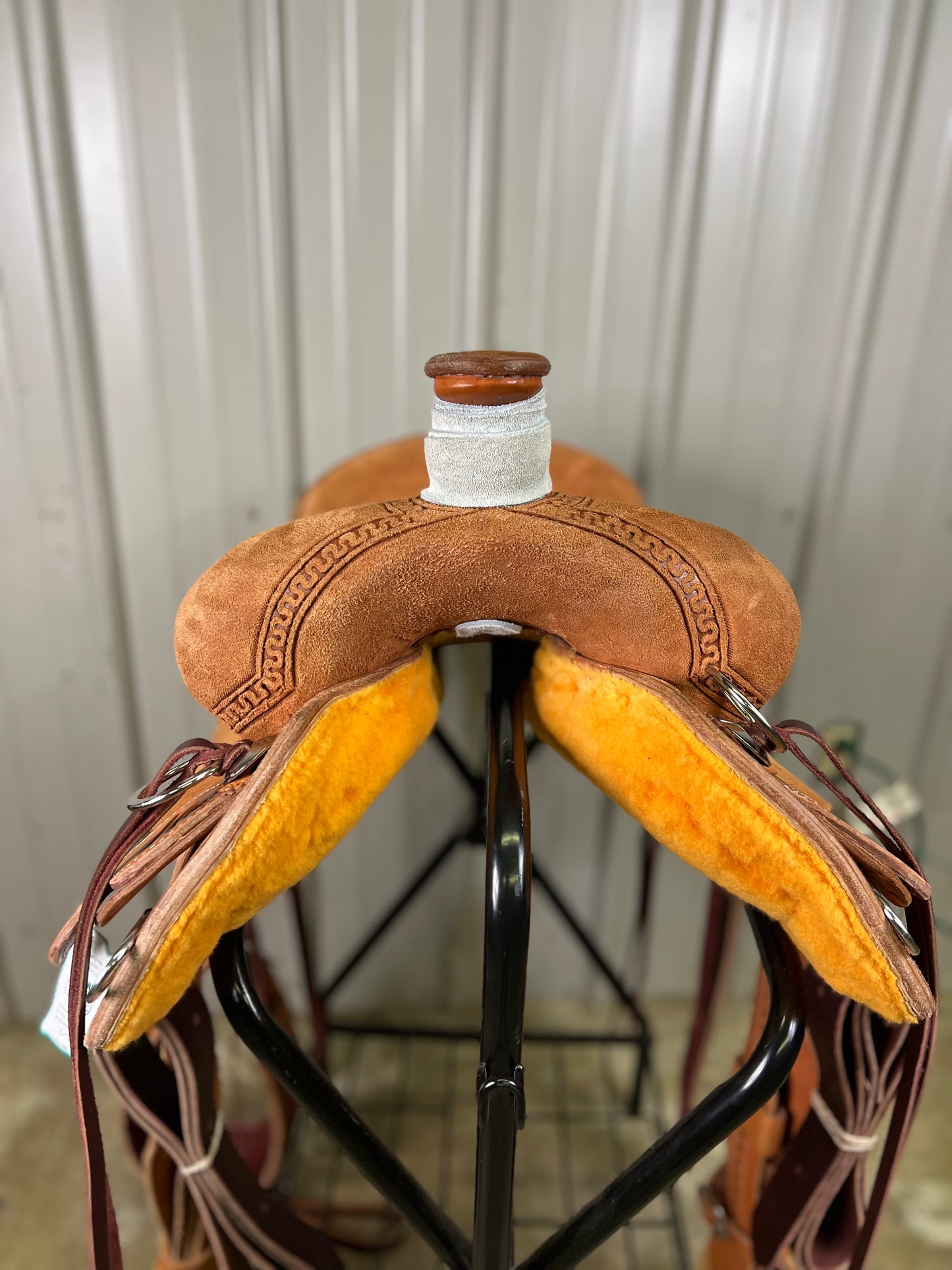Paul Taylor 15 1/2in Ranch Saddle