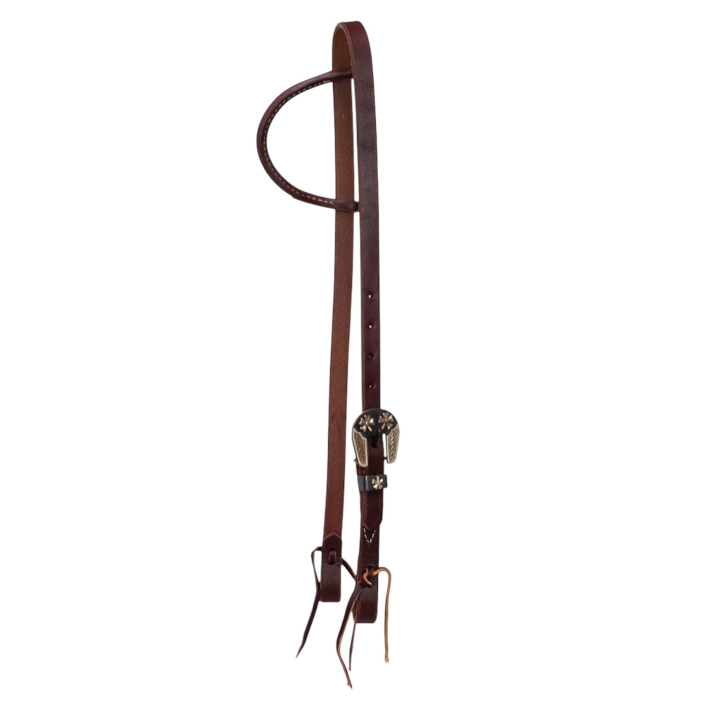 3/4” Fancy Buckle Slip Ear Headstall