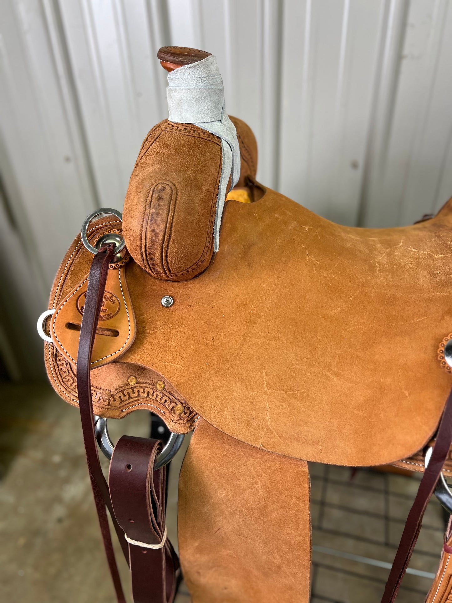 Paul Taylor 15 1/2in Ranch Saddle