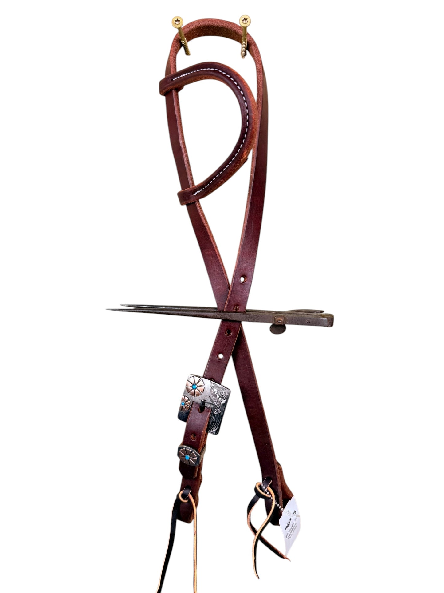 3/4” Fancy Buckle Slip Ear Headstall