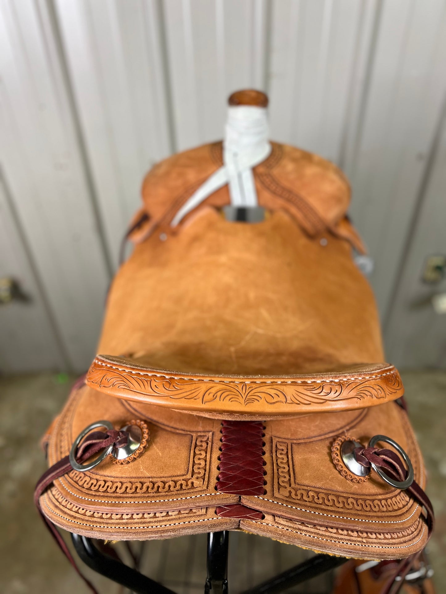 Paul Taylor 15 1/2in Ranch Saddle
