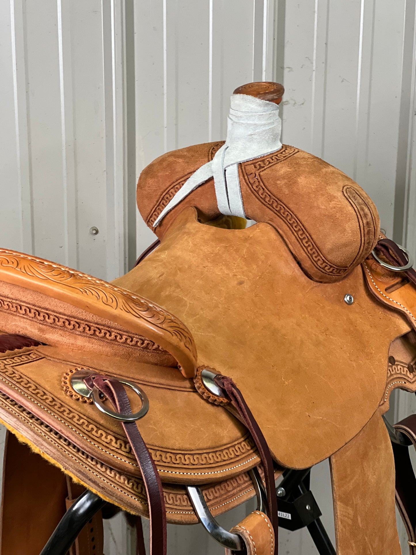 Paul Taylor 15 1/2in Ranch Saddle