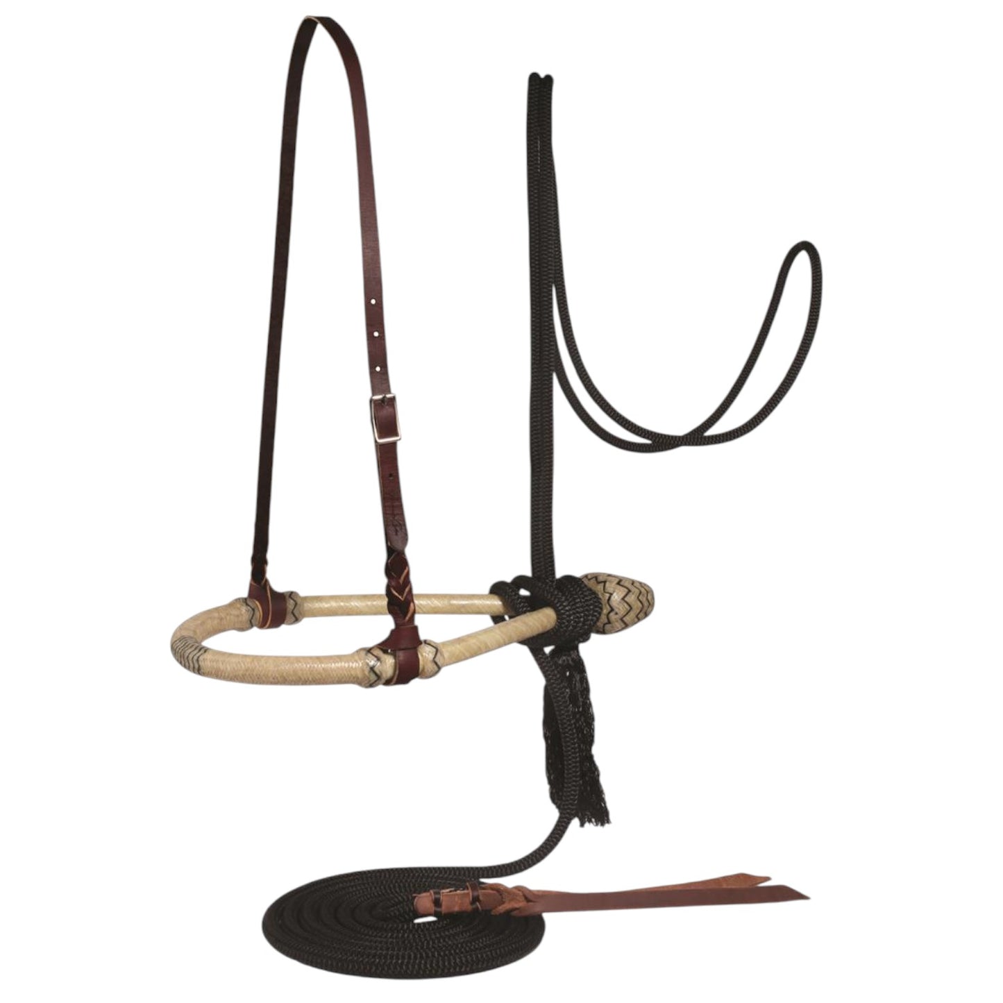 Professional's Choice Bosal & Mecate Set (Natural / Black)
