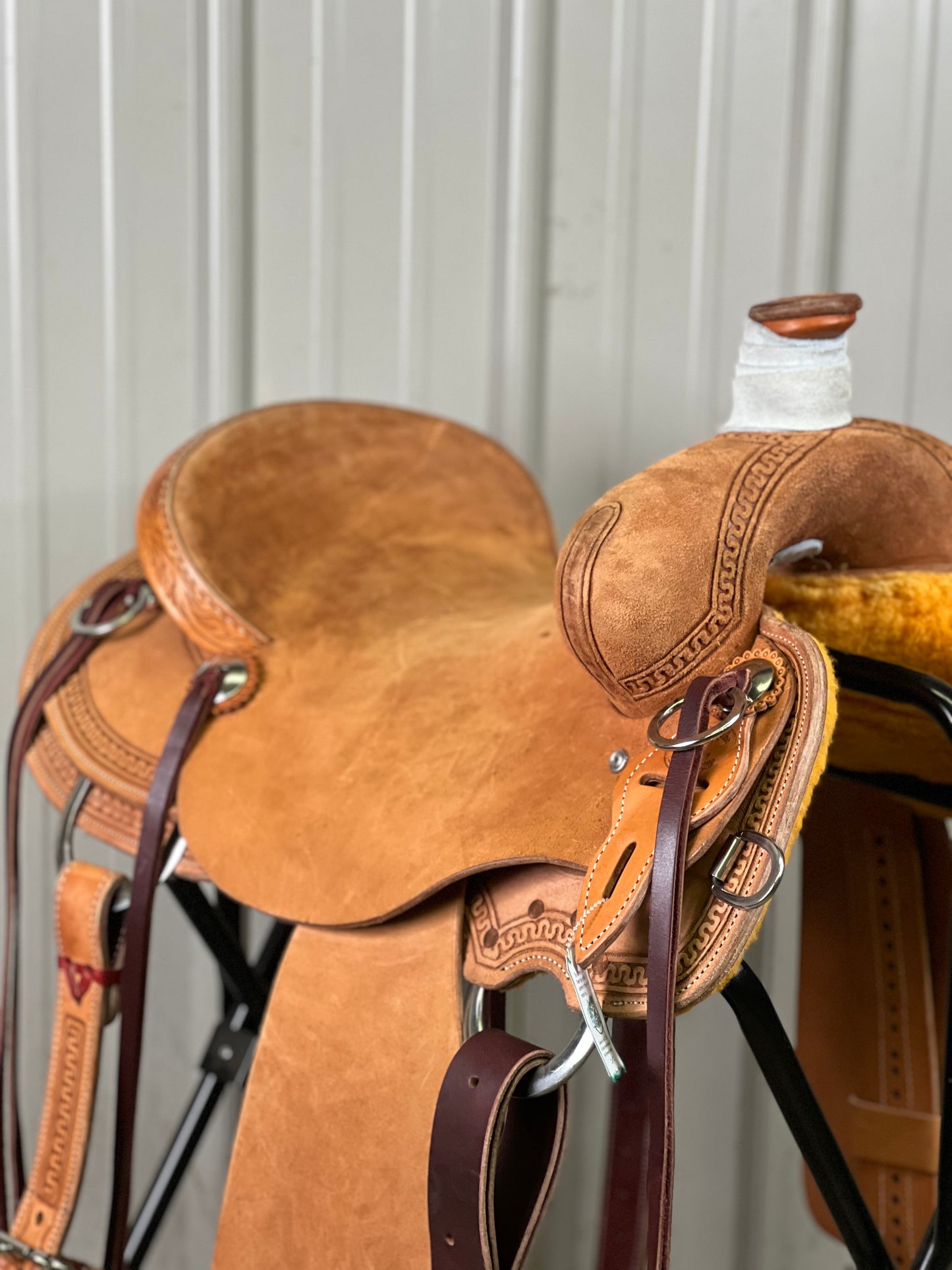 Paul Taylor 15 1/2in Ranch Saddle