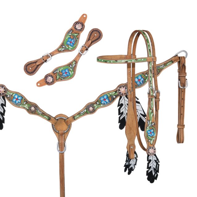 Tough1 Salvadore 3-Piece Tack Set