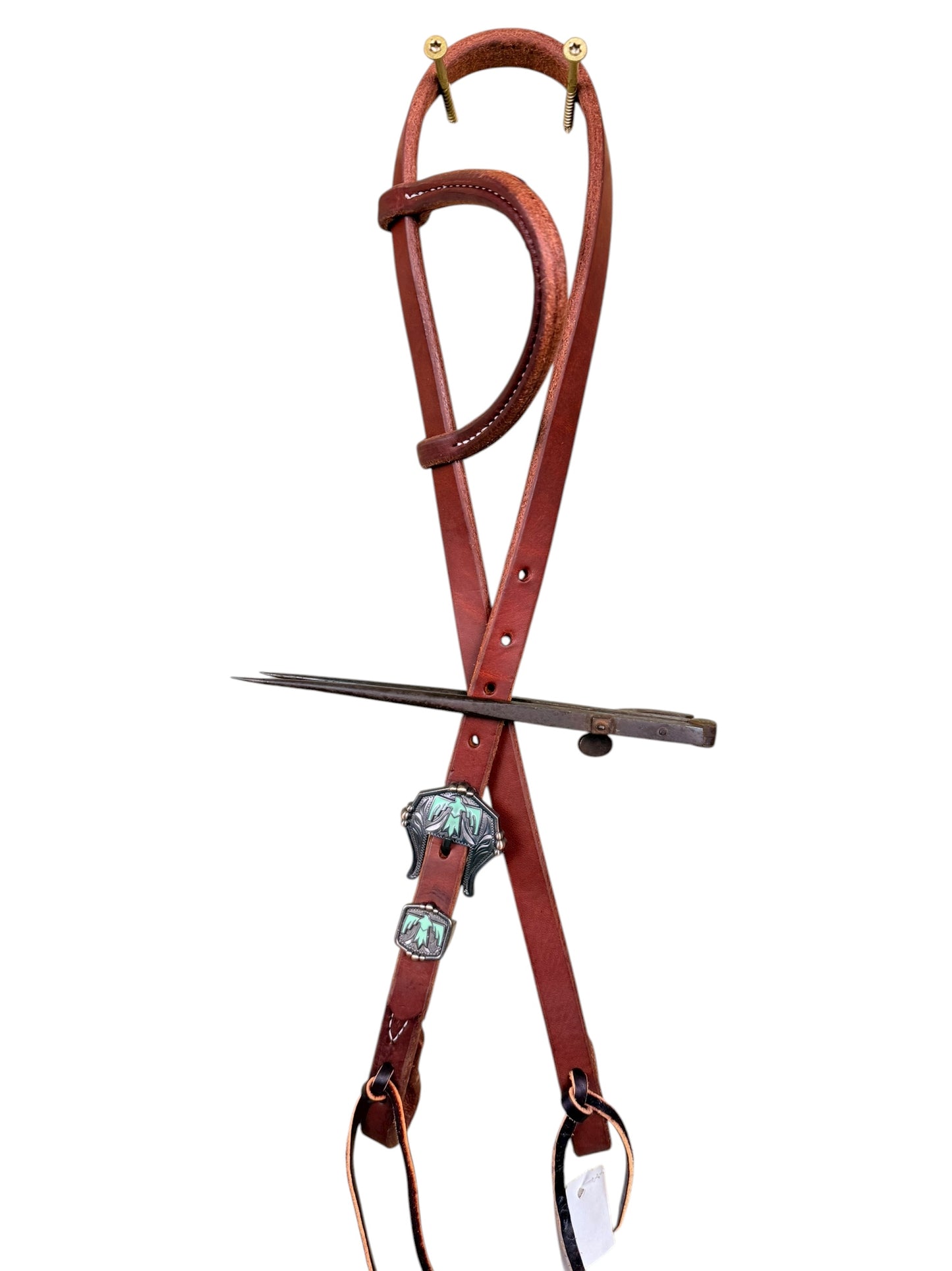 3/4” Fancy Buckle Slip Ear Headstall