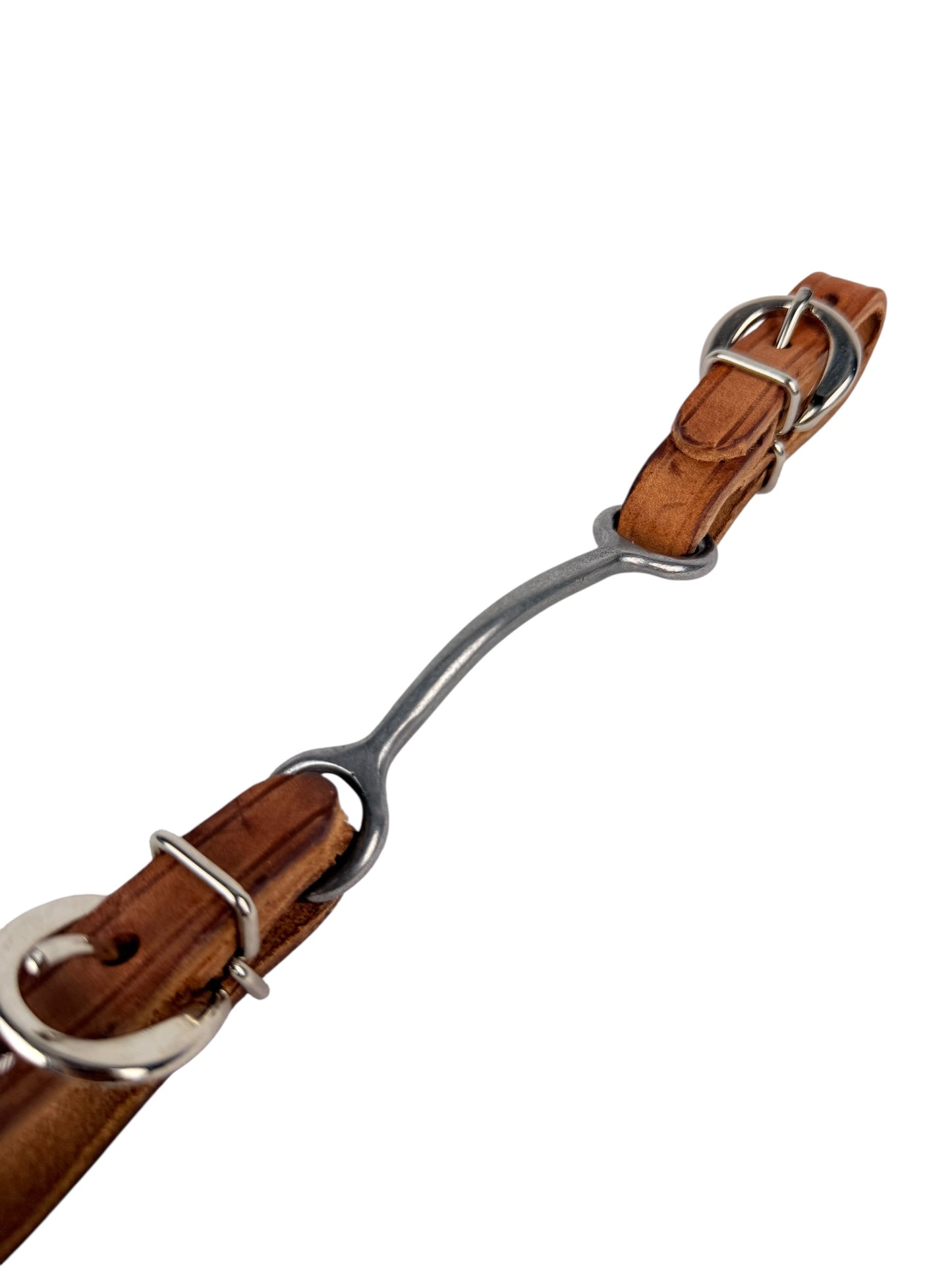 Thin Solid Metal Curb Strap