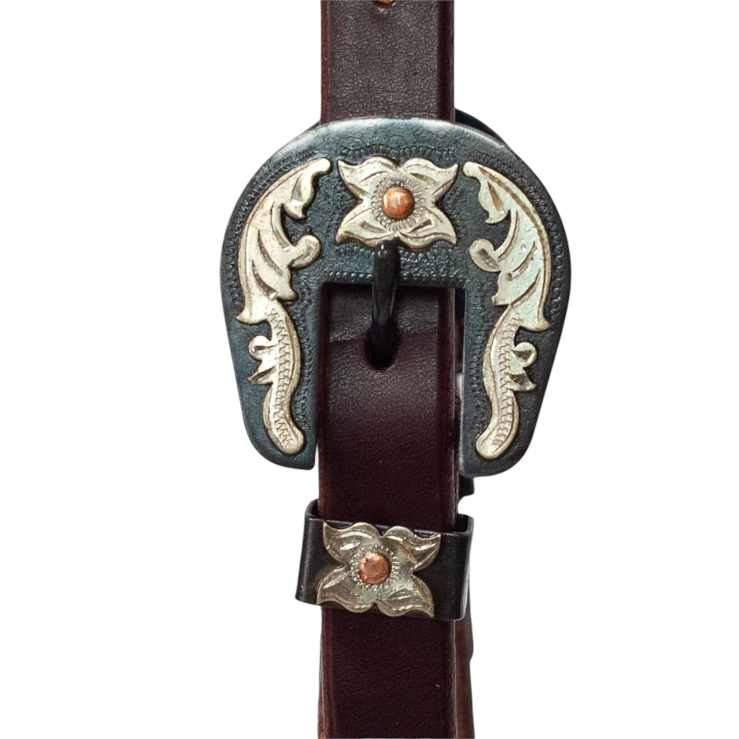 3/4” Fancy Buckle Slip Ear Headstall