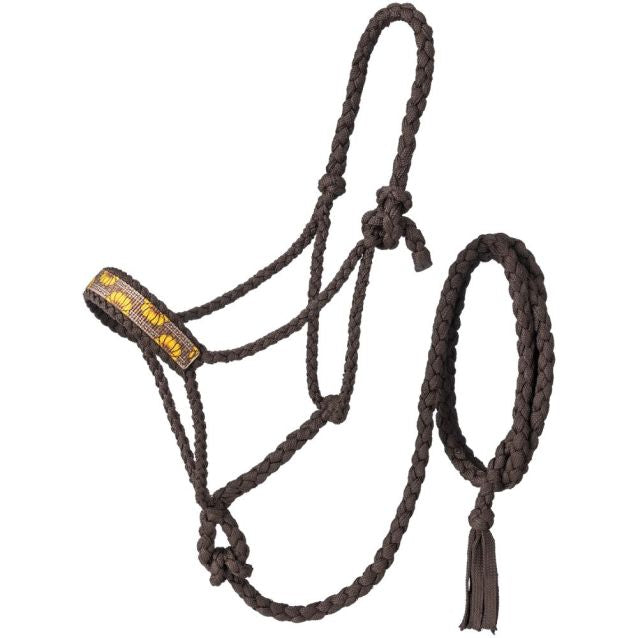 Sunflower Overlay Mule Tape Tape Halter with Lead