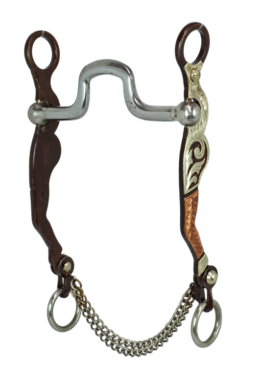 Tyler Antique Gal Leg Shank - Square Port Bit
