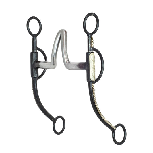Tyler Dotted Black Steel Shank - Las Cruces Bit