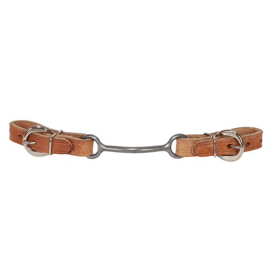 Thin Solid Metal Curb Strap