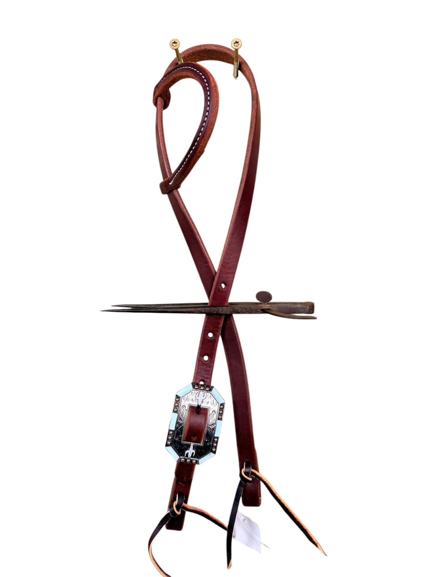 3/4” Fancy Buckle Slip Ear Headstall