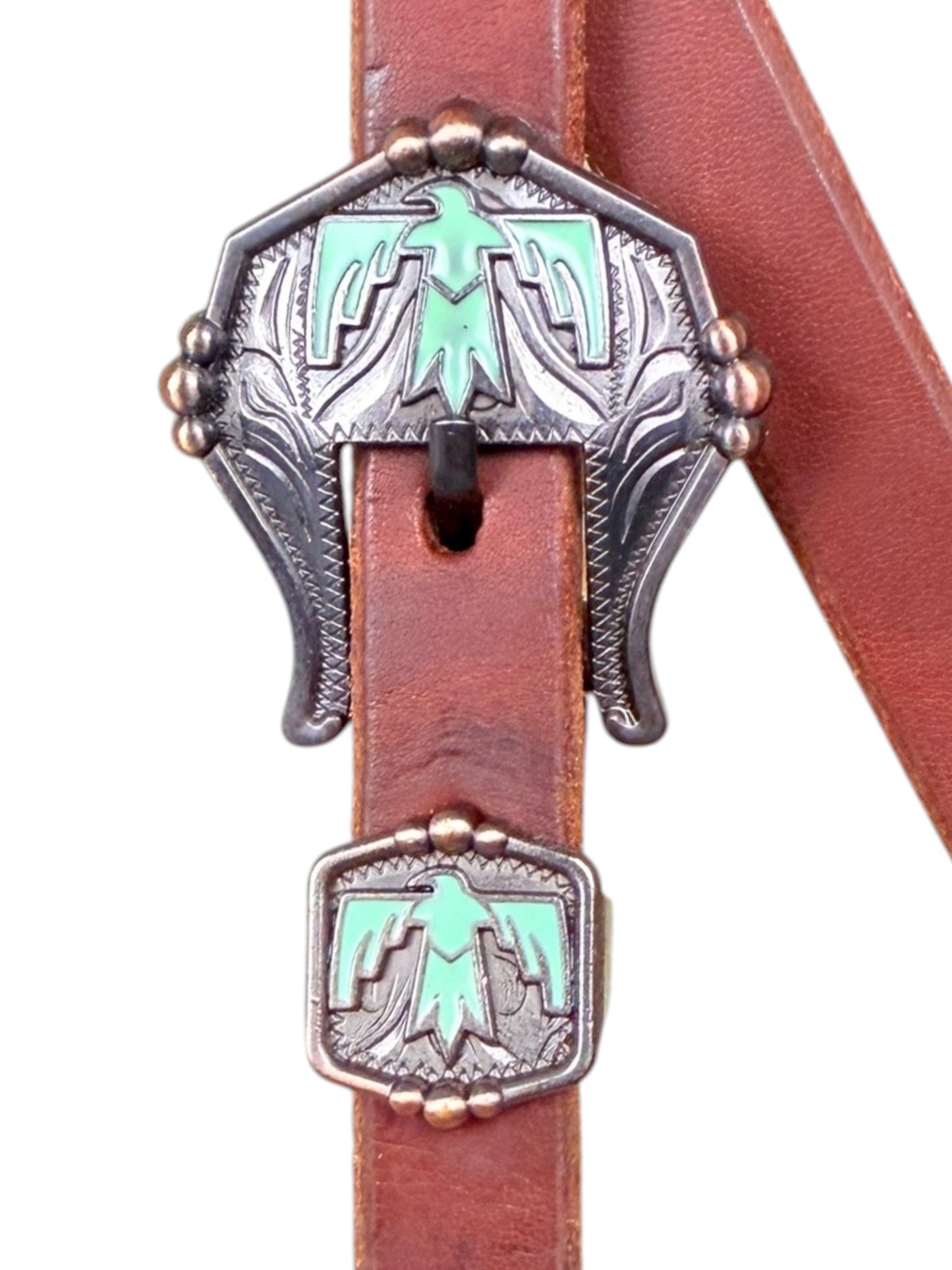 3/4” Fancy Buckle Slip Ear Headstall