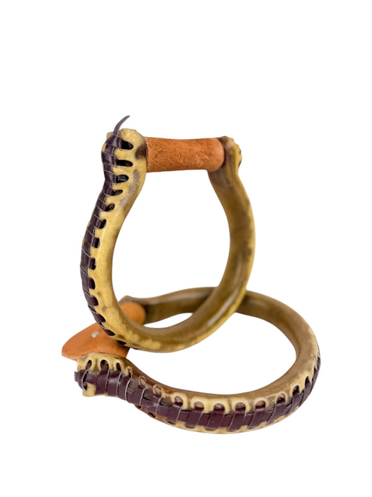 1” Rawhide Oxbow Stirrups