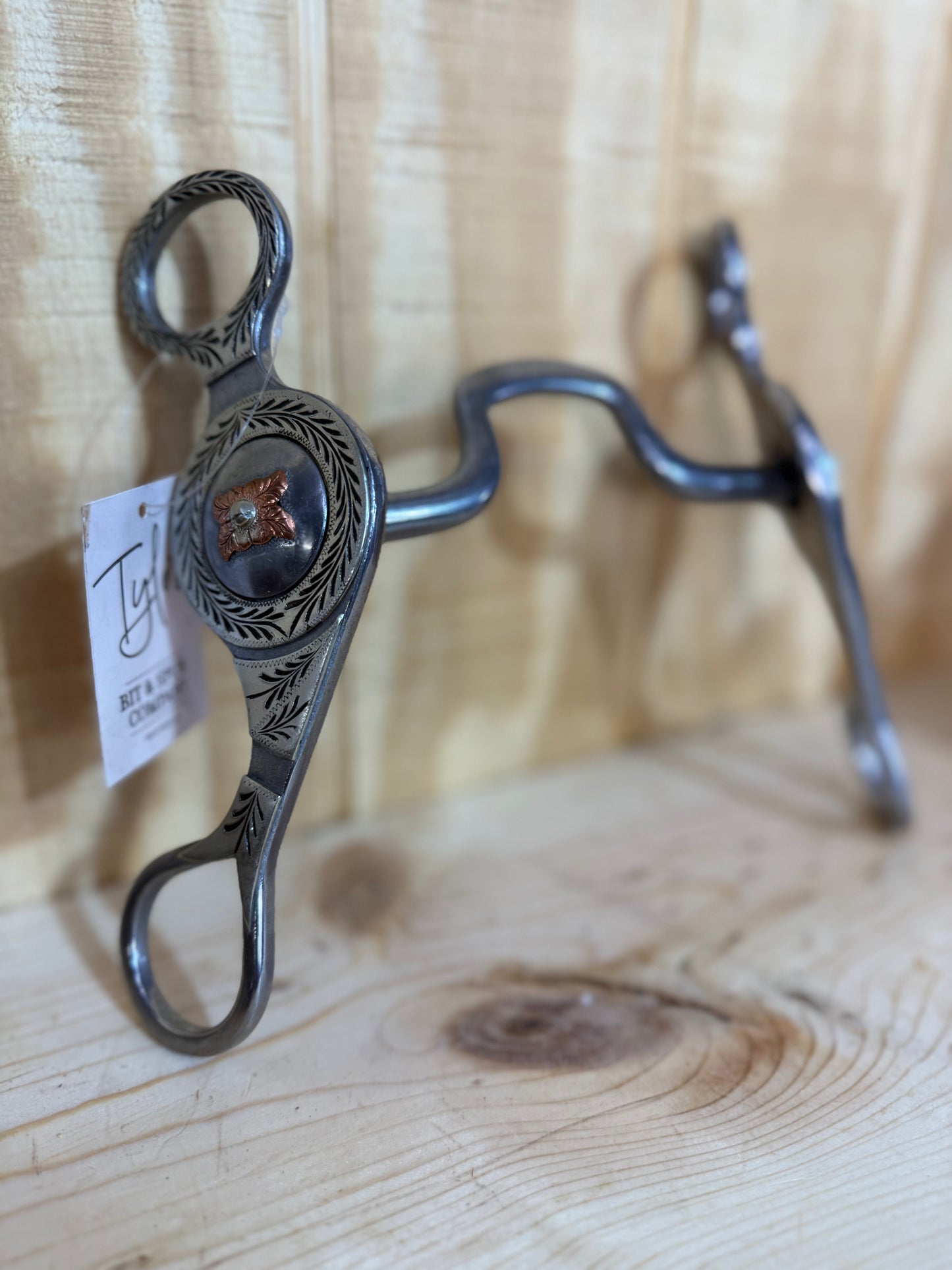 Tyler Copper Flower Shank - Square Port Bit