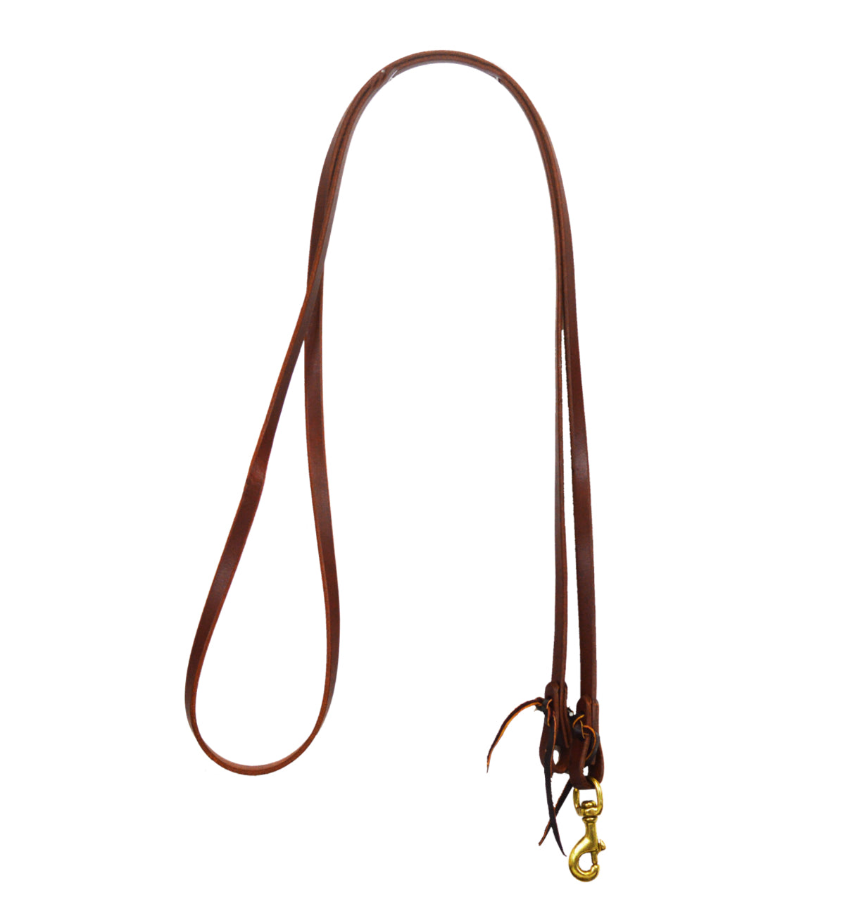 5/8” Oiled Harness Leather Roping Reins