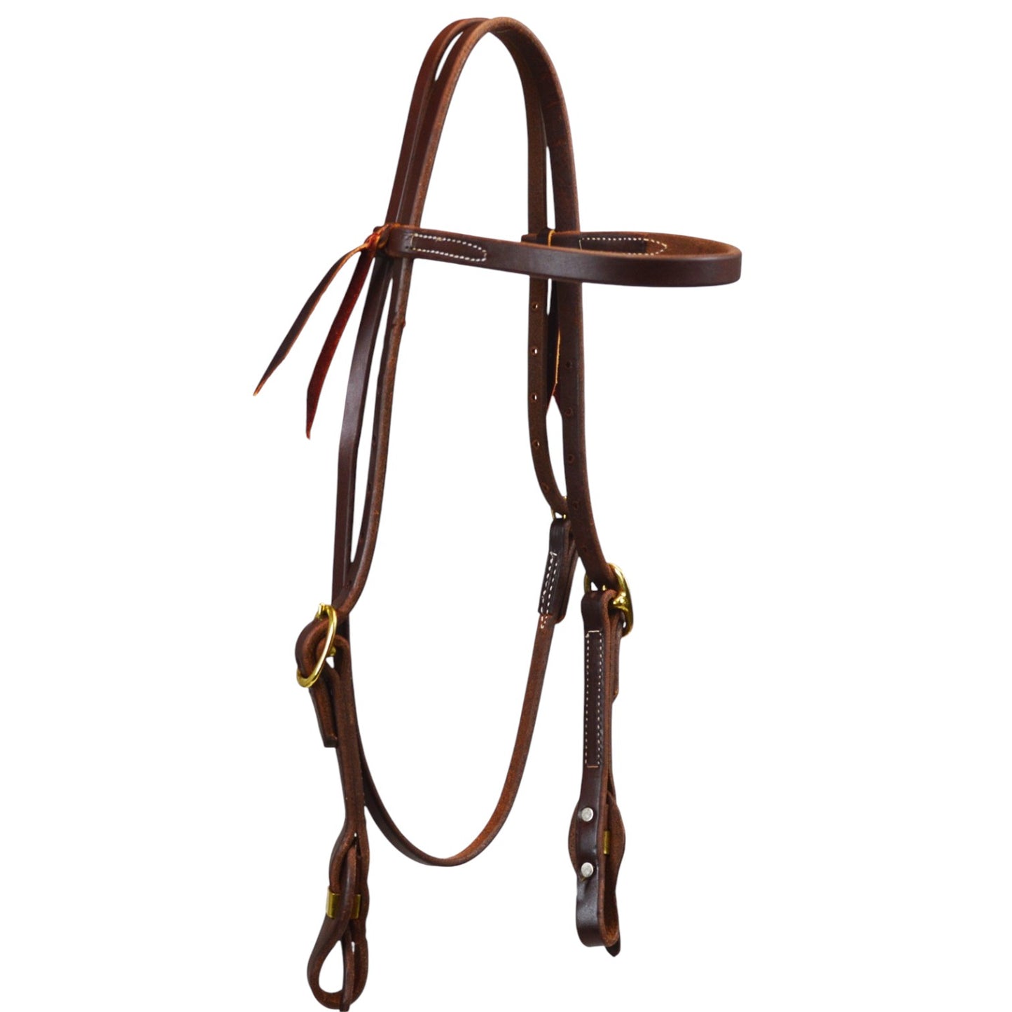 5/8" Quick Change Browband Headstall (Dark Oil)