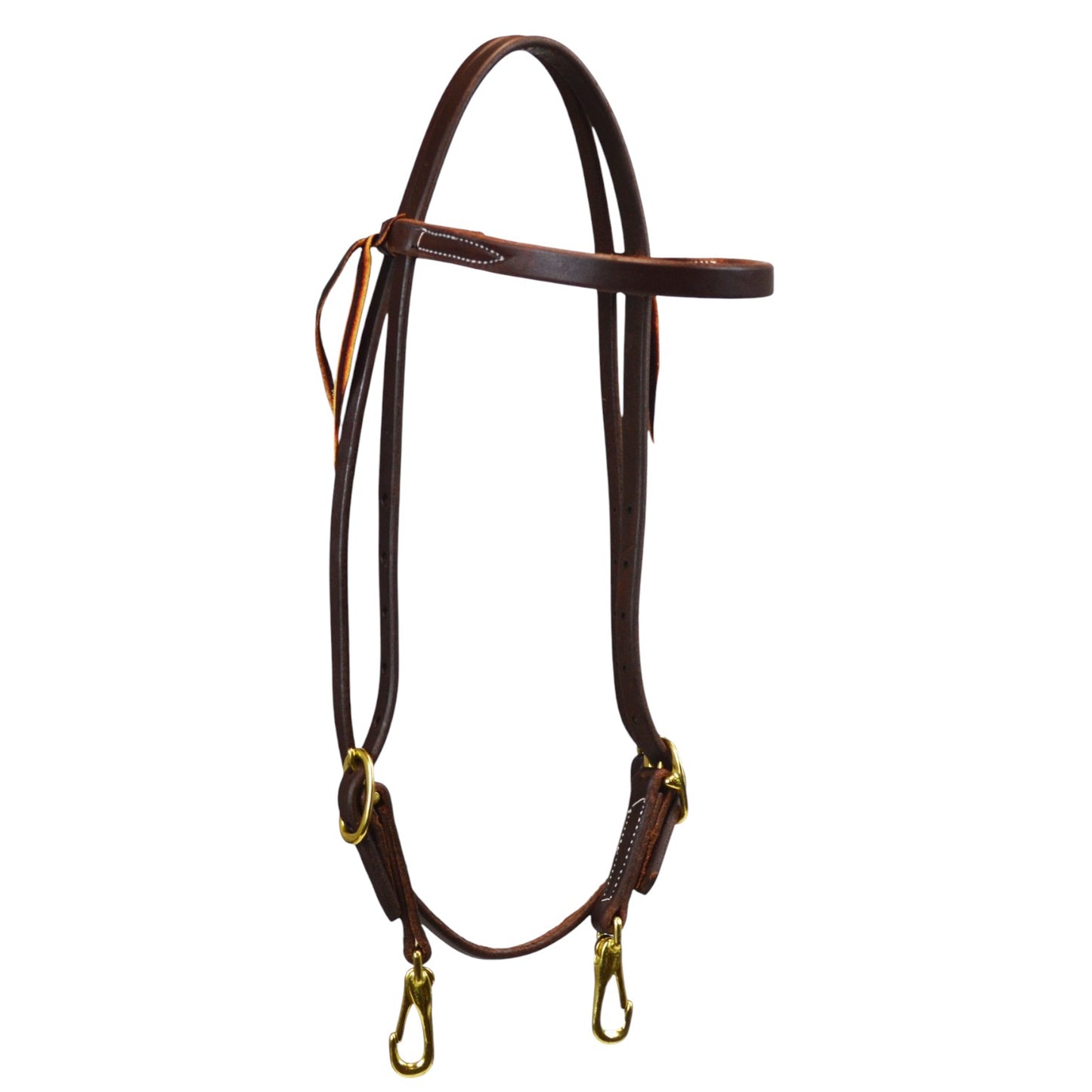 5/8" Snap Ends Browband Headstall