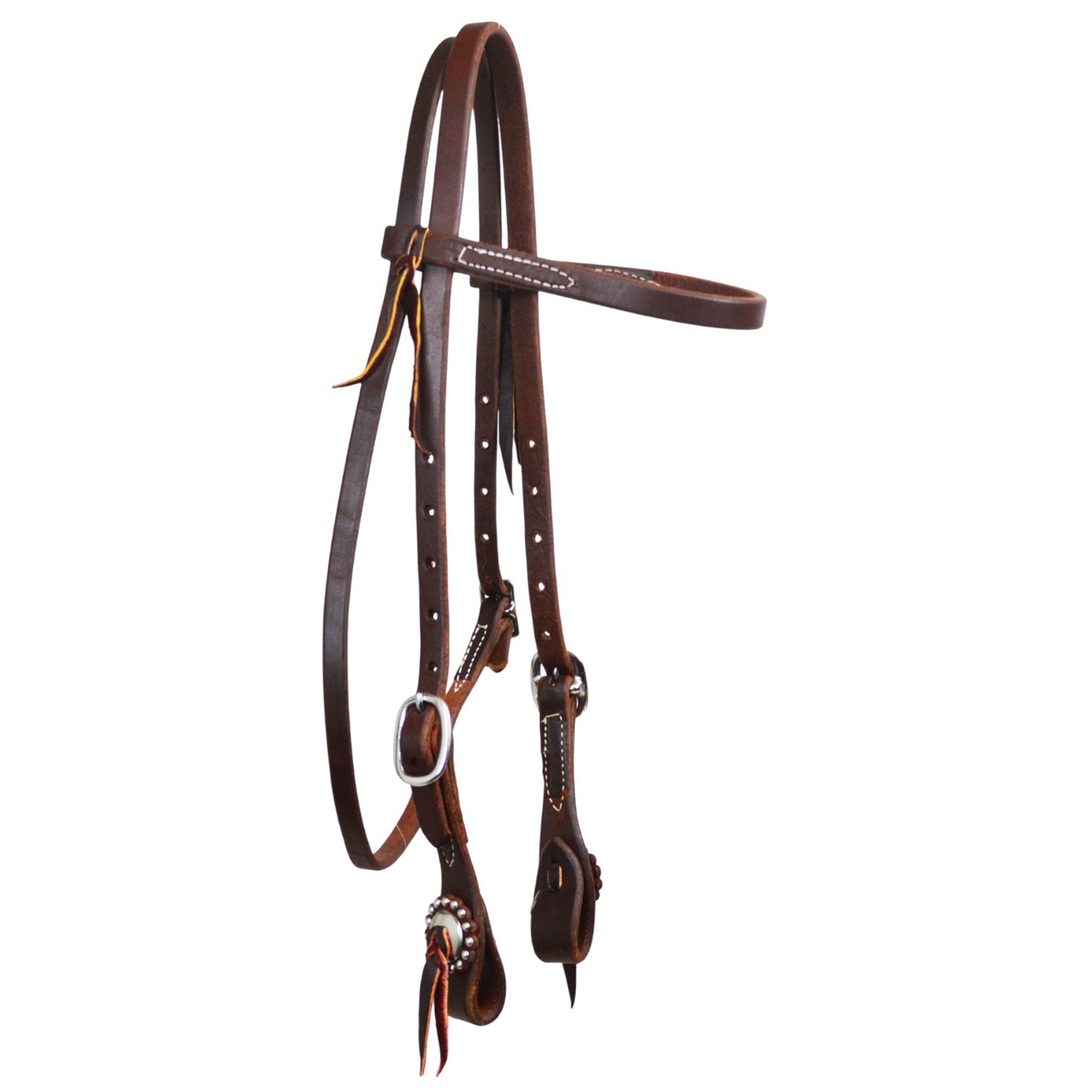 5/8" Browband Headstall (Concho and Rosettes)