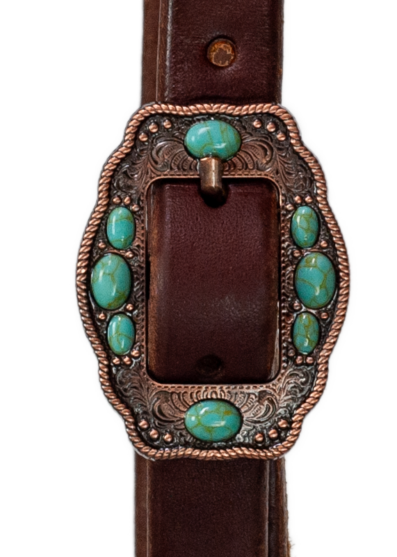 3/4" Browband Headstall with Double Fancy Buckles