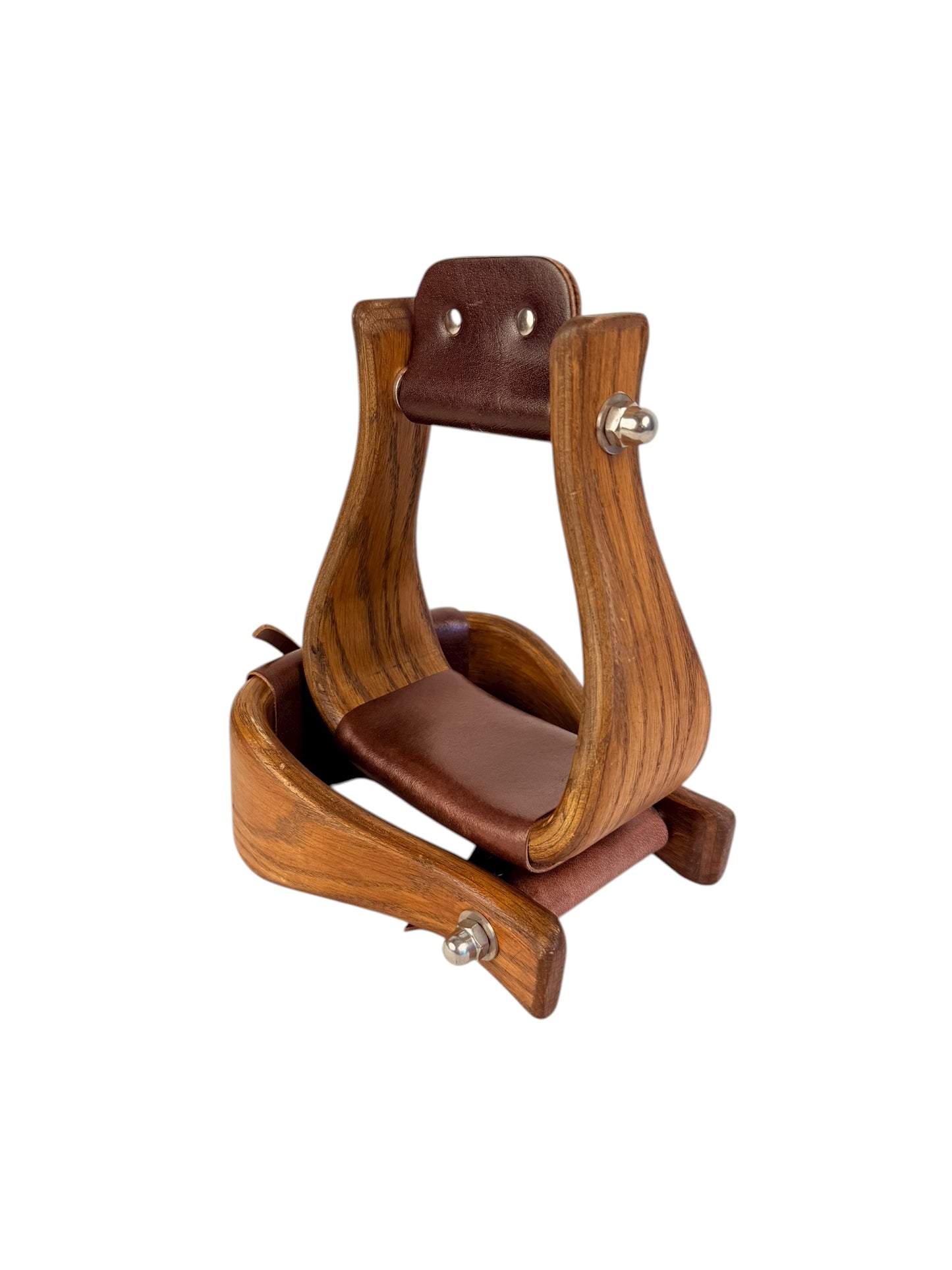 3” Wood Flat Bottom Ranch Stirrups