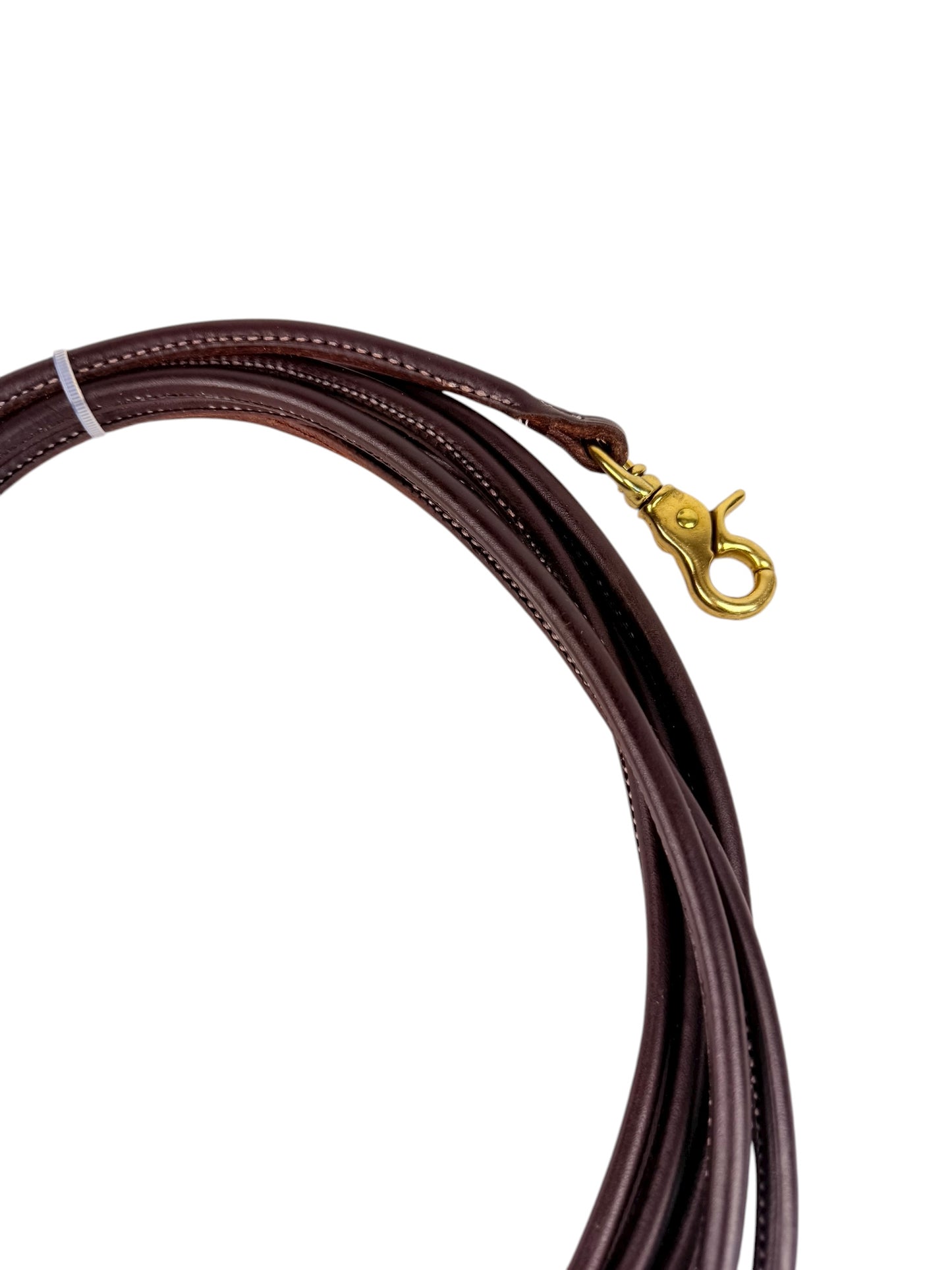 Rolled Oiled Harness Leather Draw Reins