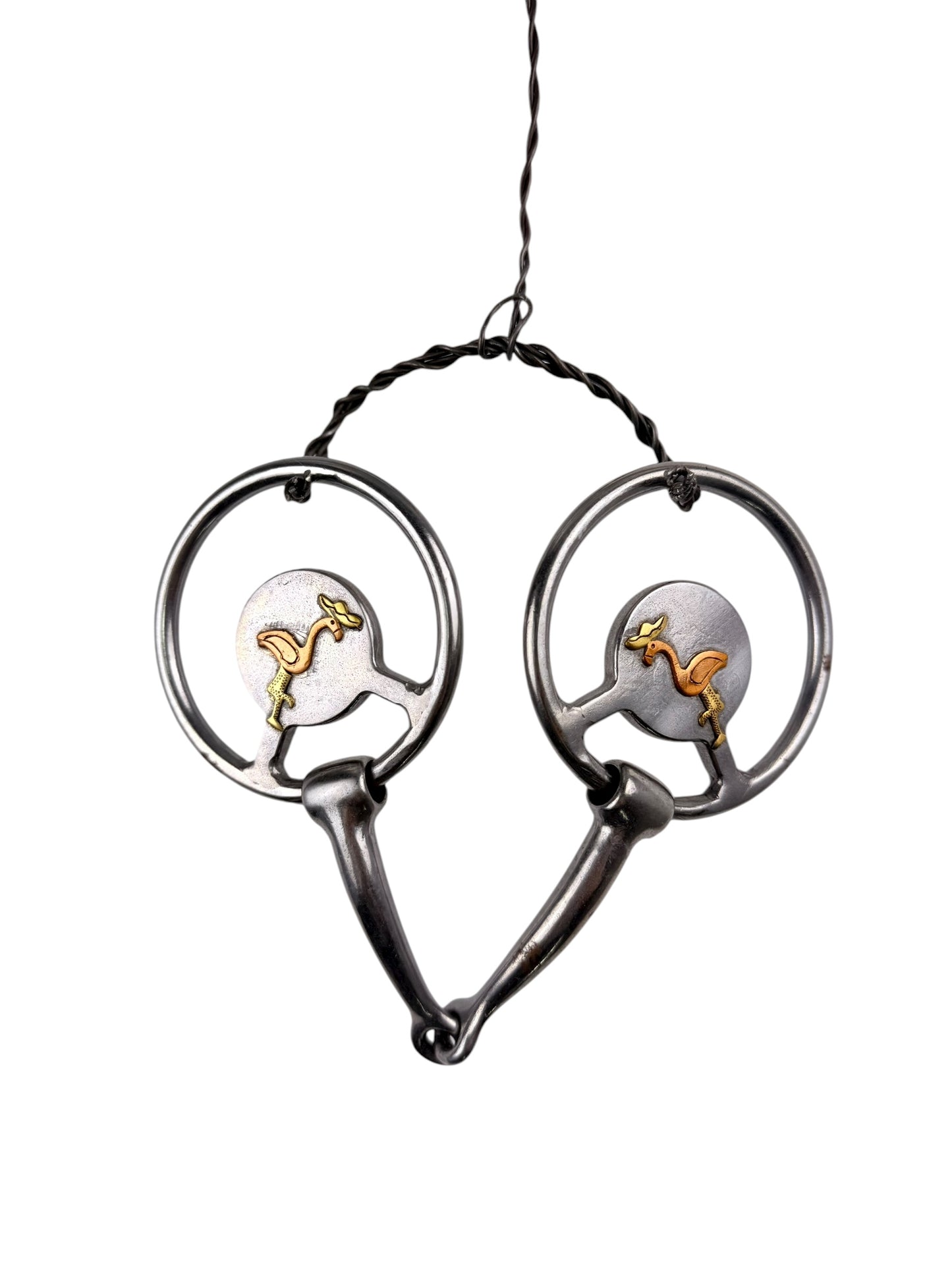 Tyler O-Ring Snaffle Bit - Flamingo